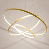 Modern Spiral Chandelier  LED Ring Ceiling Light - Product detail 10