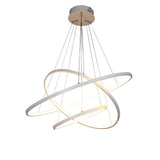 Modern Spiral Chandelier  LED Ring Ceiling Light - Product detail 9