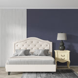 Minimalist grey mural enhancing an entryway with modern furniture