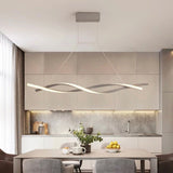 Modern Spiral Chandelier  Wave Design LED Pendant Light - Product example