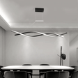 Modern Spiral Chandelier  Wave Design LED Pendant Light - Product detail 7