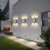 Modern LED Wall Light  Cross-Shaped Outdoor Sconce - Product detail 5