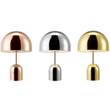 Modern Mushroom Table Lamp  Chrome Dome Design - Product detail 5