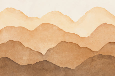 Mountain landscape design file showing detailed beige peaks and valleys pattern
