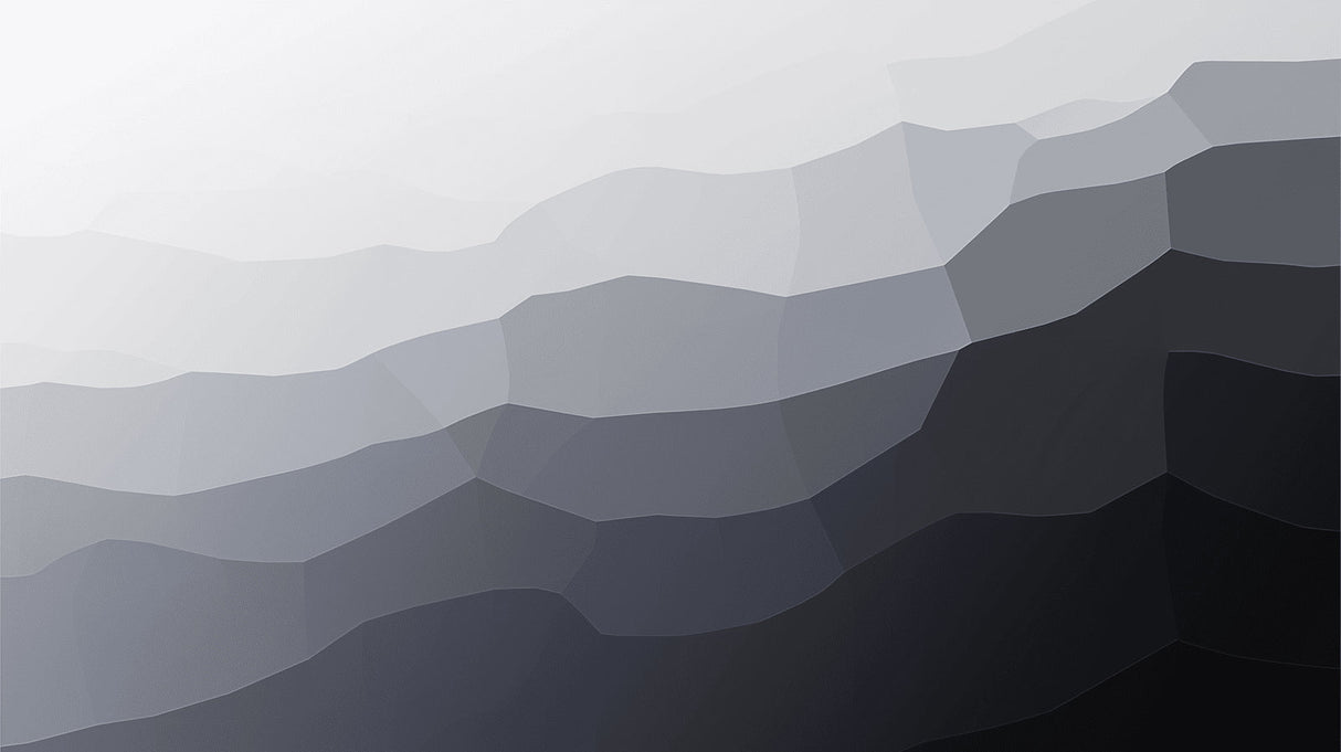 Mountain gradient wallpaper design file showing full geometric pattern and dimensional effects