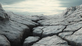 Stone landscape wallpaper design file showing detailed rock formations and textures