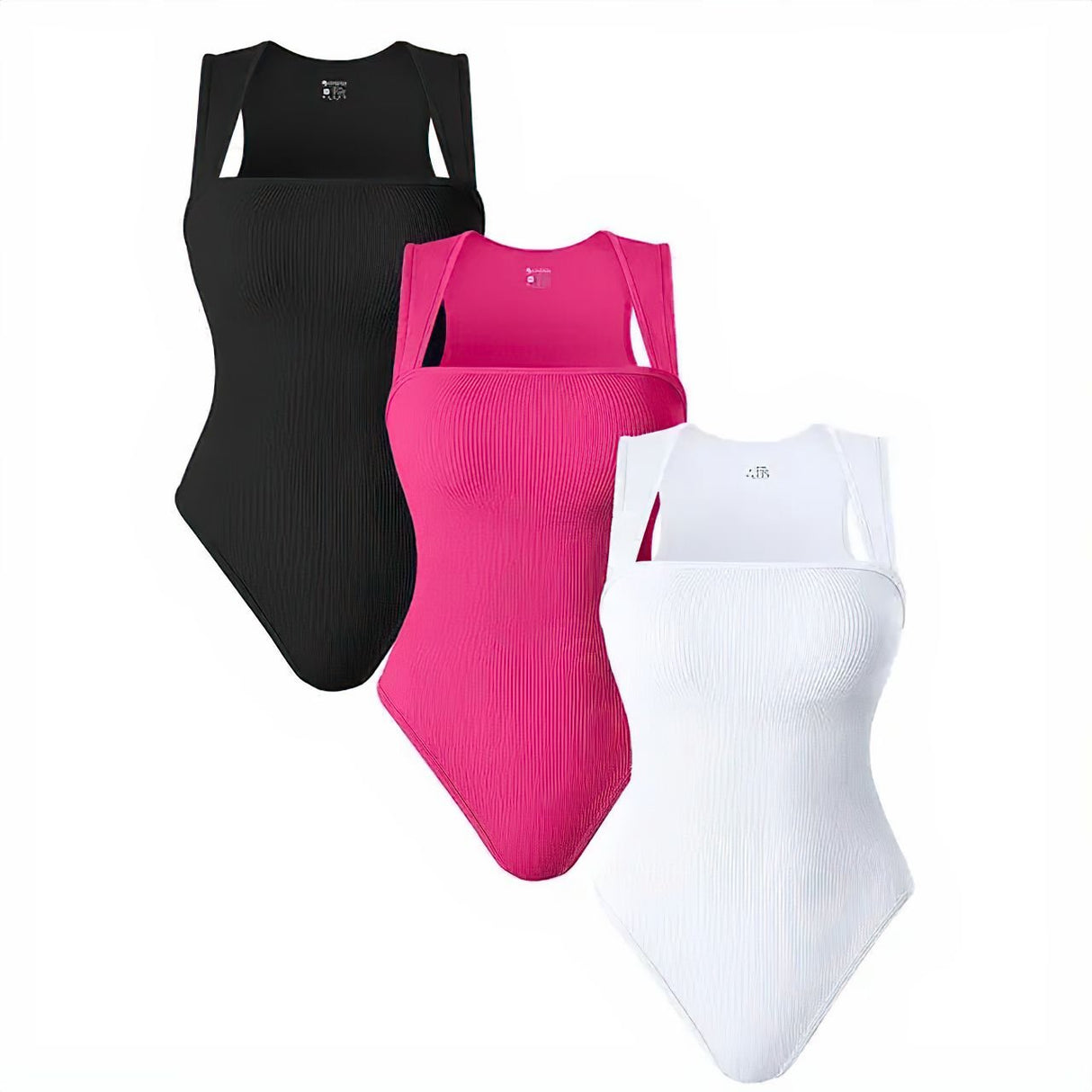 Seamless Shaping Bodysuit  Ribbed Compression Tank Design - Product detail 10