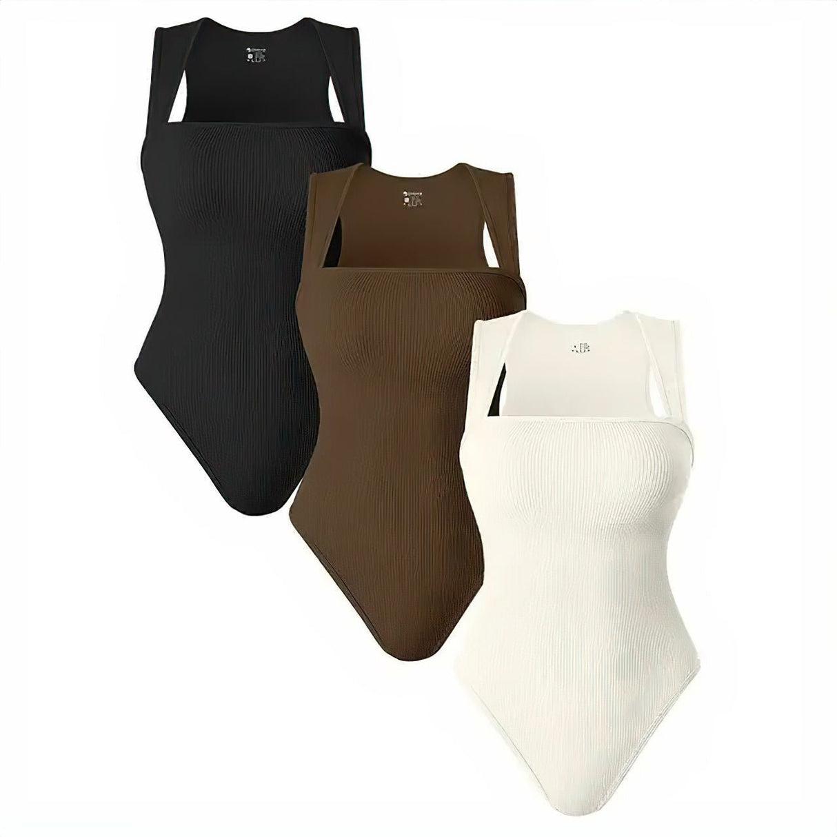 Seamless Shaping Bodysuit  Ribbed Compression Tank Design - Product detail 8