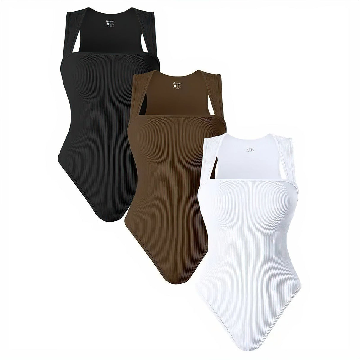 Seamless Shaping Bodysuit  Ribbed Compression Tank Design - Product example