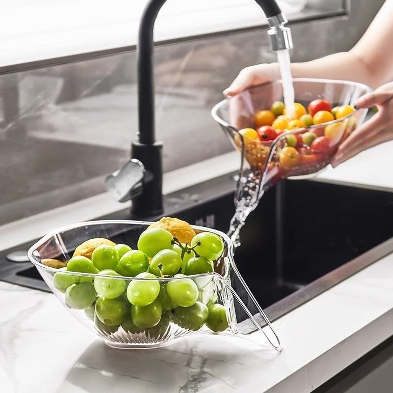Kitchen Draining Basket  Removable Multi-Purpose Strainer - Detailed view
