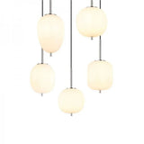 Modern Pendant Light  Smoke Glass Multi Globe Design - Product detail 26