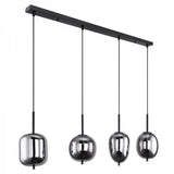 Modern Pendant Light  Smoke Glass Multi Globe Design - Product detail 17