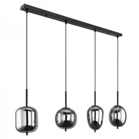 Modern Pendant Light  Smoke Glass Multi Globe Design - Product detail 17