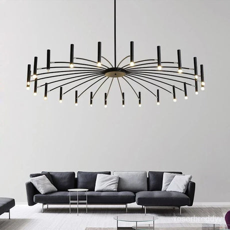 Modern LED Chandelier  Adjustable Starburst Design - Product detail 20