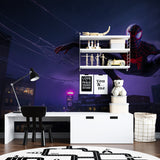 Action hero wallpaper bringing movie magic to home theater room setup