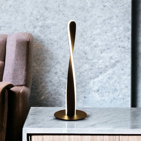 Modern LED Desk Lamp  Twist Design Aluminum Body - Product detail 8