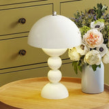 Modern Table Lamp  White Stacked Sphere Design - Product showcase