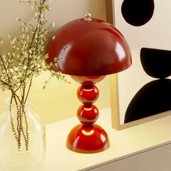 Modern Table Lamp  White Stacked Sphere Design - Product detail 15