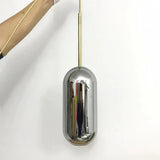 Modern Glass Pendant Light  Gold Mesh Iron Shade - Product detail 7