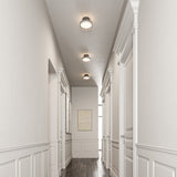 Modern LED Ceiling Light  Glass Disc Design With Halo Effect - Product detail 5