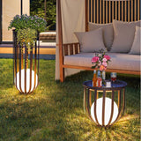 Solar Garden Lamp  Modern Planter Stand Design - Product detail 6