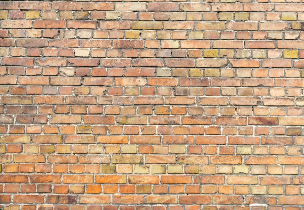 Brick Mural Wallpaper | Industrial Terracotta Design