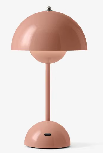 Lampe de table dôme moderne | Finition métal