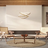 Modern LED Pendant Light  Interlocking Rings Design - Product detail 7