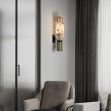 Marble Wall Sconce  Natural Stone Cylindrical Shade - Product detail 6