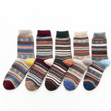 Nordic Winter Socks  Scandinavian Pattern Wool Blend - Product detail 10