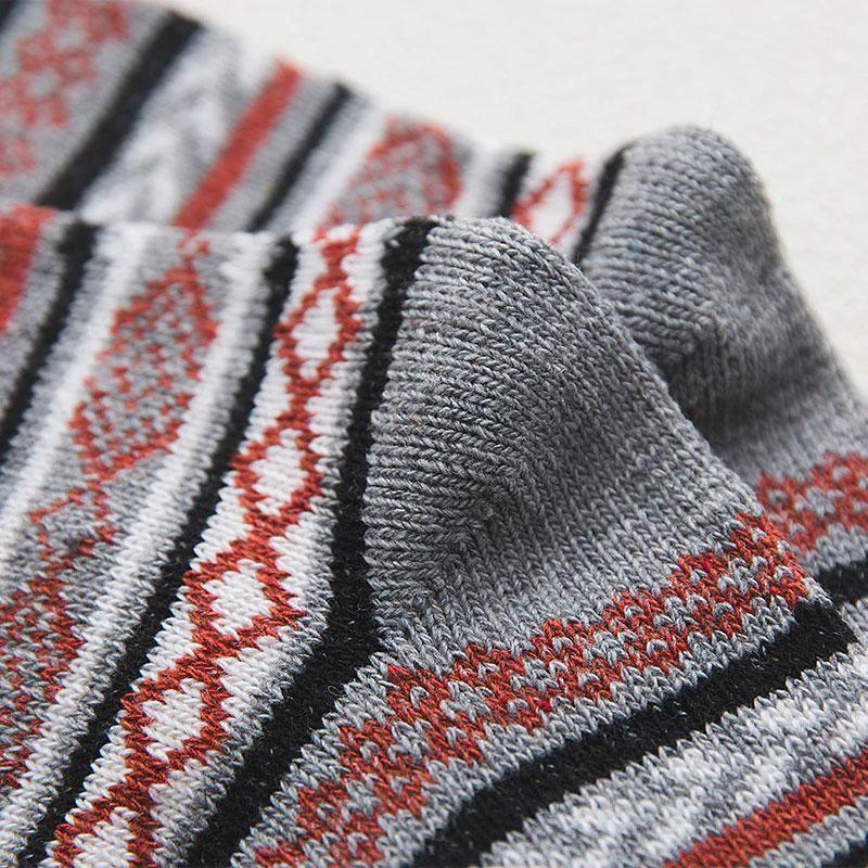 Nordic Winter Socks  Scandinavian Pattern Wool Blend - Product detail 6