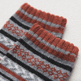 Nordic Winter Socks  Scandinavian Pattern Wool Blend - Product detail 4