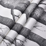 Forest Mural Wallpaper | Black and White Birch Trees Design