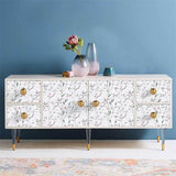 Floral Mural Wallpaper | Delicate Pink Blossoms and Grey Leaves