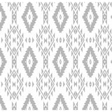 Geometric Mural Wallpaper | Scandinavian Grey Diamond Pattern
