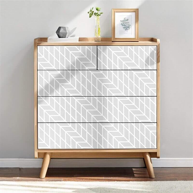Geometric Mural Wallpaper | Modern Scandinavian Pattern