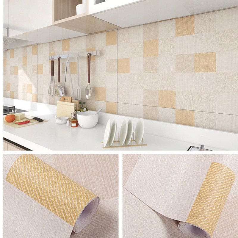 Geometric Mural Wallpaper | Modern Grey Grid Pattern