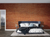 Brick Mural Wallpaper | Industrial Red Texture Design