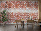 Brick Mural Wallpaper | Industrial Terracotta Design