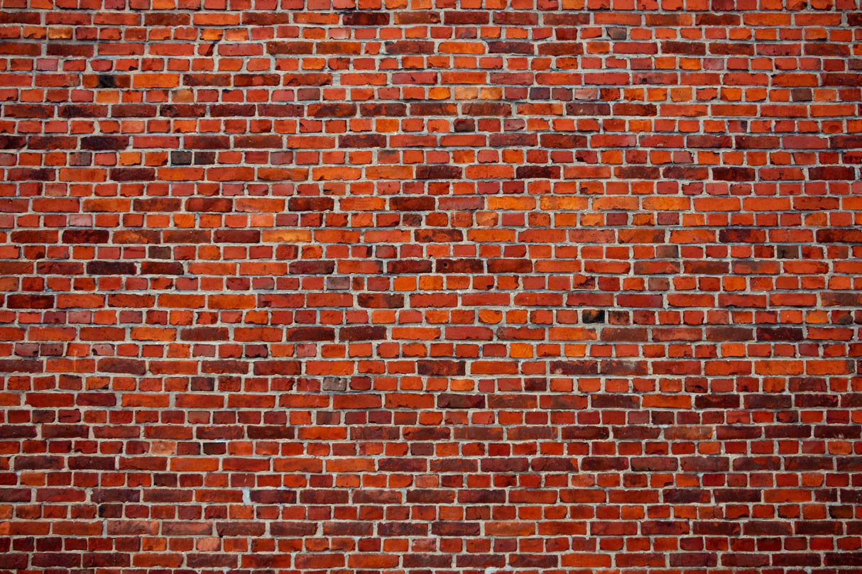 Brick Mural Wallpaper | Rustic Red Industrial Design