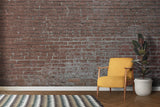Brick Mural Wallpaper | Industrial Terracotta Design