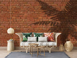 Brick Mural Wallpaper | Terracotta Industrial Design