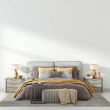 White Mural Wallpaper | Minimalist Modern Design