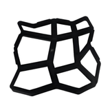 Garden Path Mold  Geometric Pattern Concrete Paver Form - Product detail 7