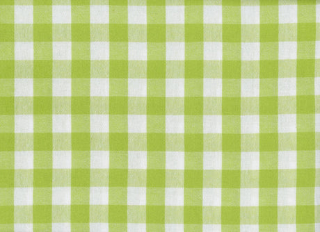 Green gingham check wallpaper design file showing pattern scale and detail
