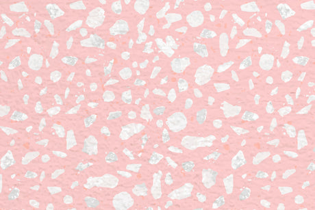 Pink terrazzo pattern design file showing detailed texture and color composition