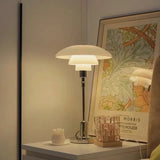 Modern Metal Table Lamp  Multi-Level Glass Shade Design - Product detail 4