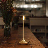 Nordic LED Candle Holder  Brushed Aluminum Dimmable Design - Product detail 5