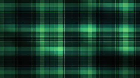 Design file of classic green tartan pattern showing full repeat and color detail