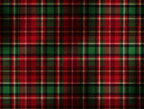 Design file showing detailed red and green tartan pattern with crisp lines and authentic Scottish look